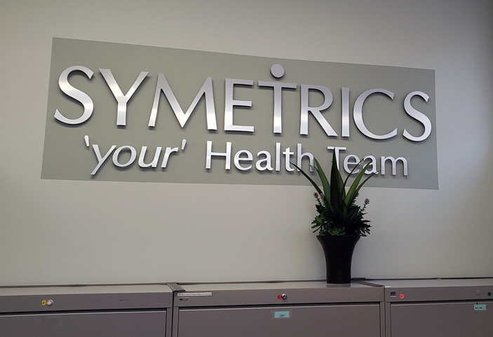 Symetrics Indoor Office Sign